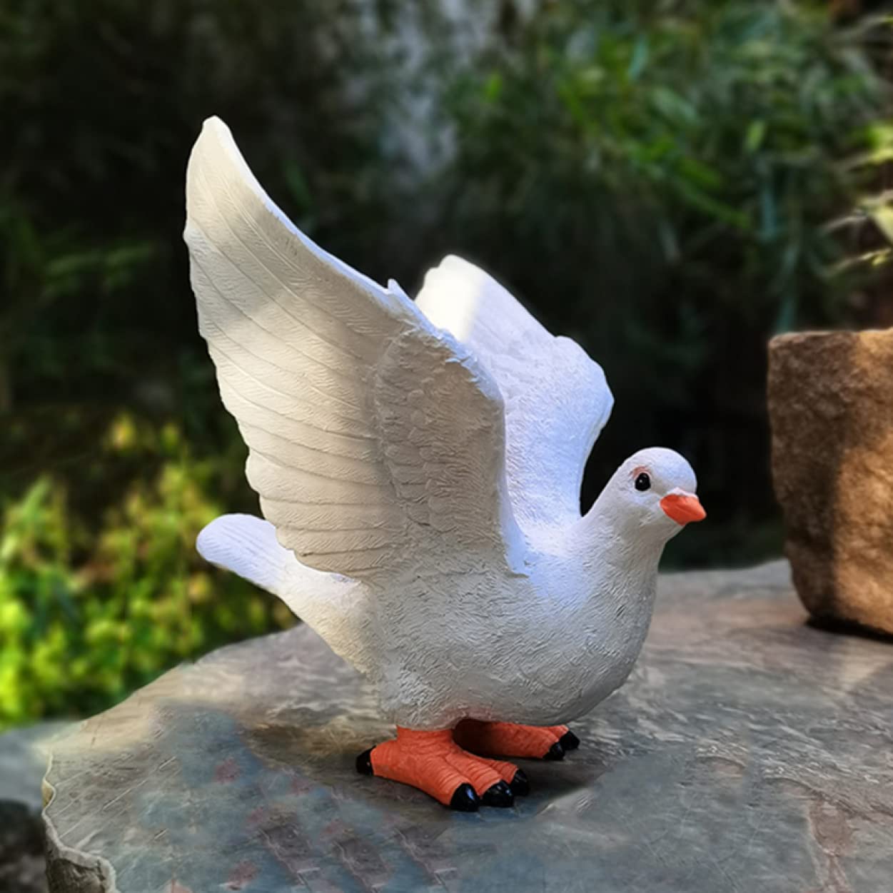 Amazon.co.jp: 置物 オブジェ ガーデニング F 鳩雑貨 おしゃれ